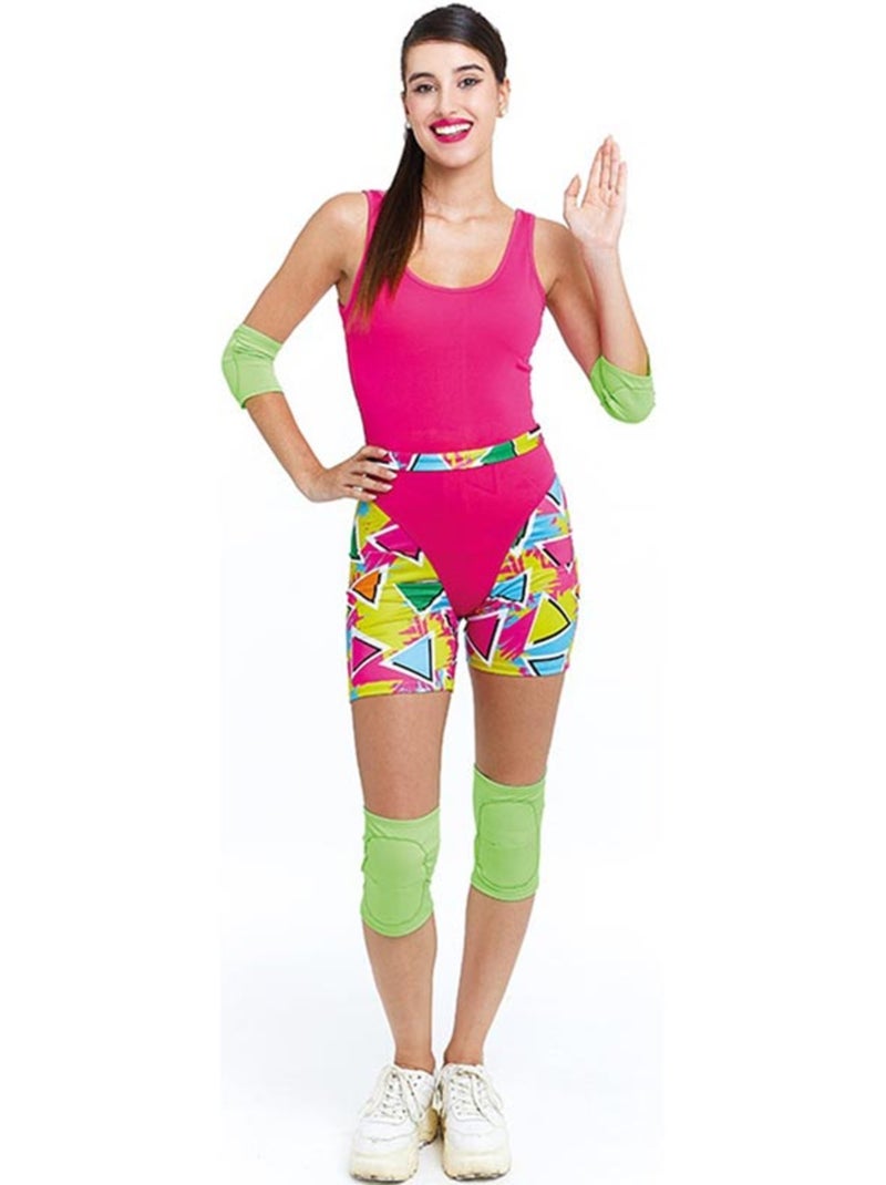 Costume de patineuse à roulettes des années 1970 Multicolore - Kiabi