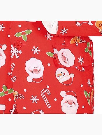 Costume de Père Noël amusant avec cravate