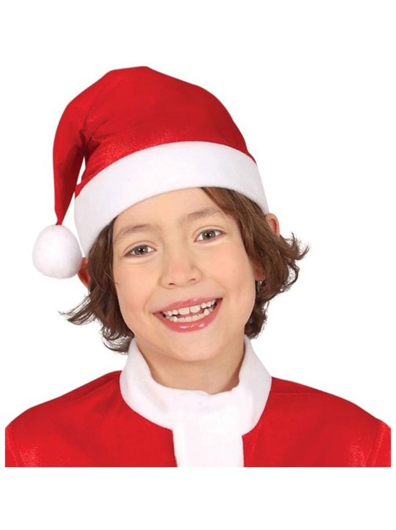 Costume de Père Noël avec chapeau Multicolore - Kiabi