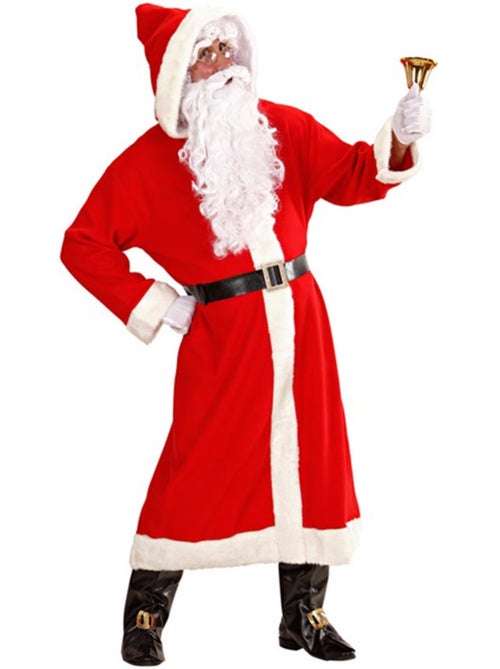 Costume de Père Noël classique de luxe - Kiabi