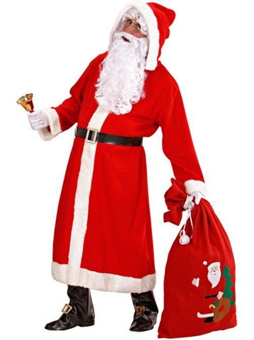 Costume de Père Noël classique de luxe - Kiabi