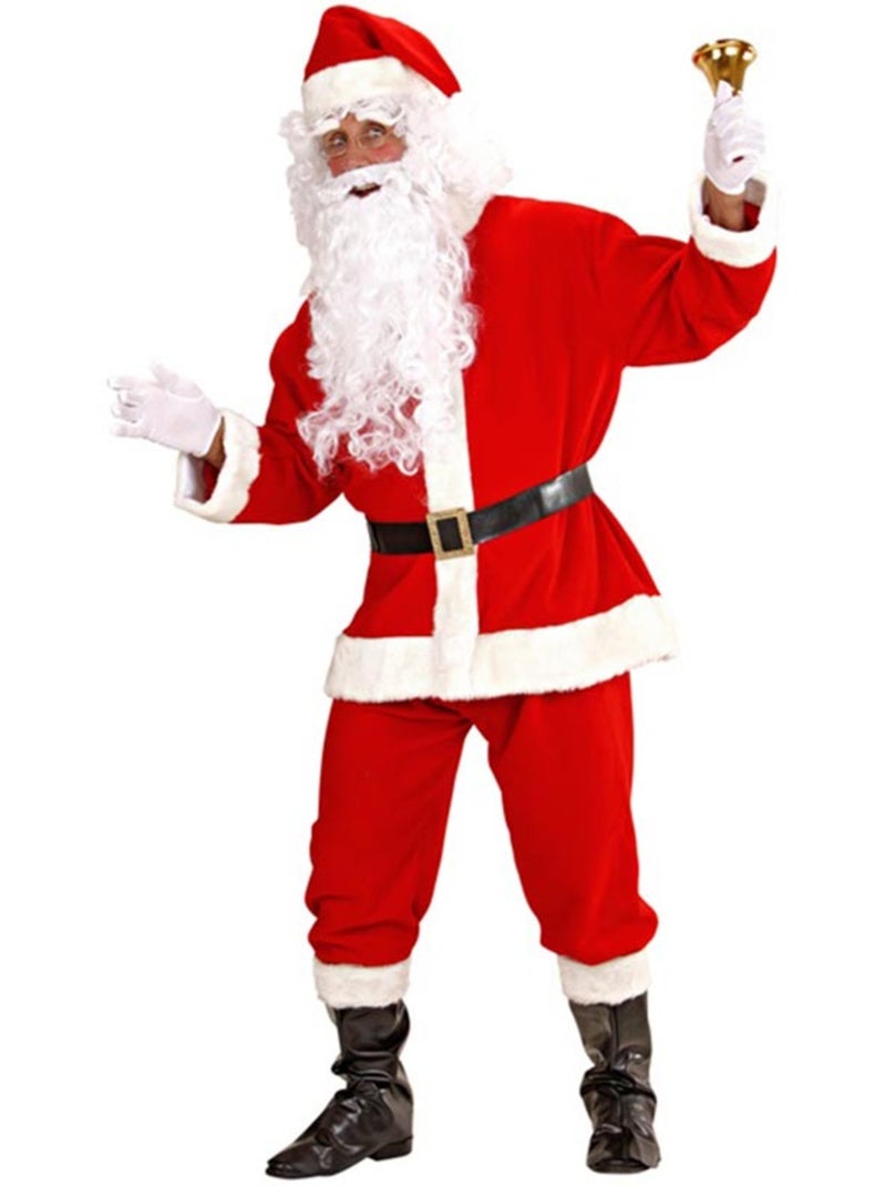 Costume de Père Noël de luxe Multicolore - Kiabi