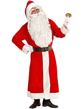 Costume de Père Noël en velours de luxe