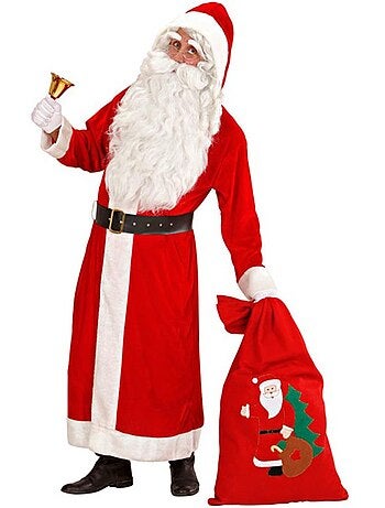 Costume de Père Noël en velours de luxe