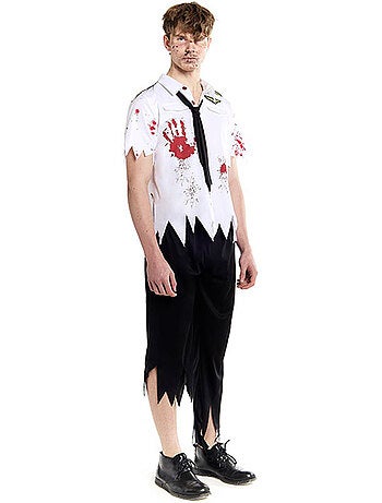 Costume de pilote d'avion zombie