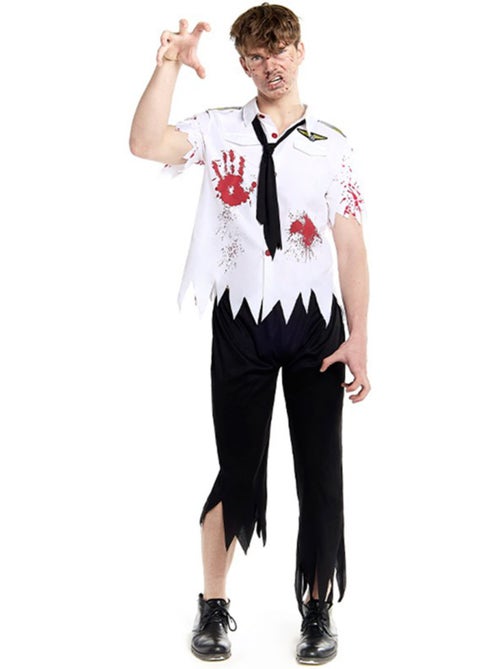 Costume de pilote d'avion zombie - Kiabi Costume de pilote d'avion zombie - Kiabi