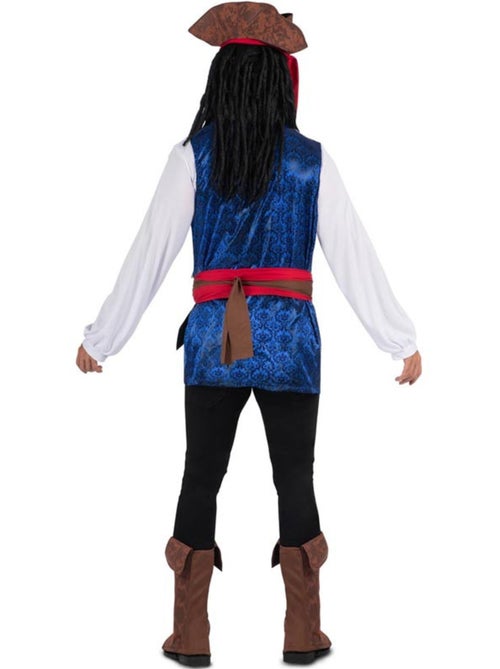 Costume de pirate des Caraïbes avec chapeau - Kiabi