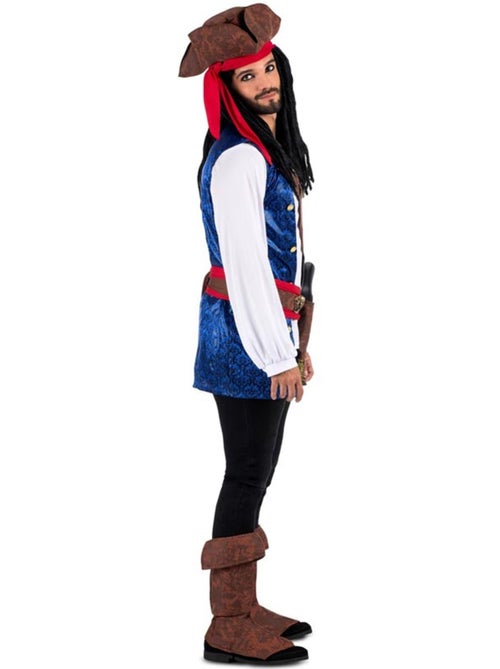 Costume de pirate des Caraïbes avec chapeau - Kiabi