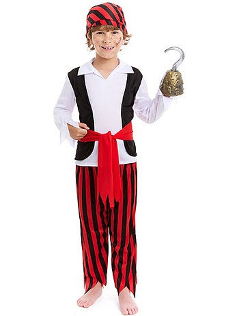 Costume de pirate rayé