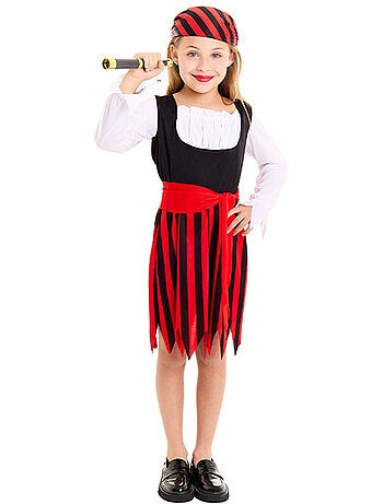 Costume de pirate rayé