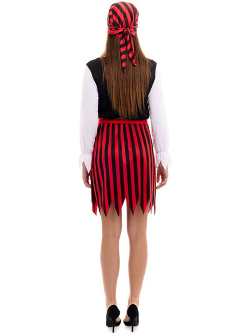 Costume de pirate rayé Multicolore - Kiabi