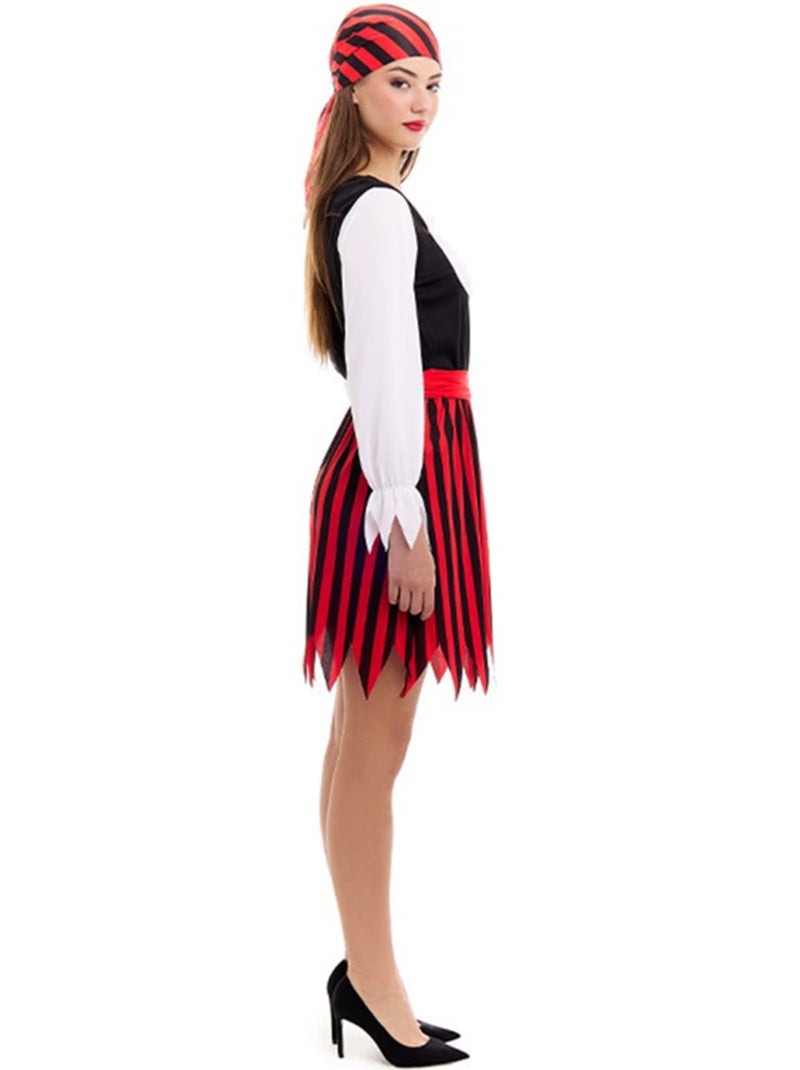 Costume de pirate rayé Multicolore - Kiabi