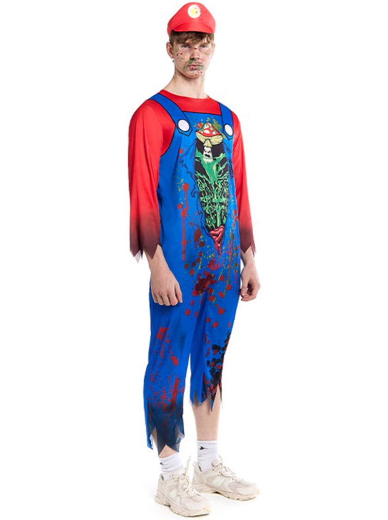Costume de plombier zombie Multicolore - Kiabi