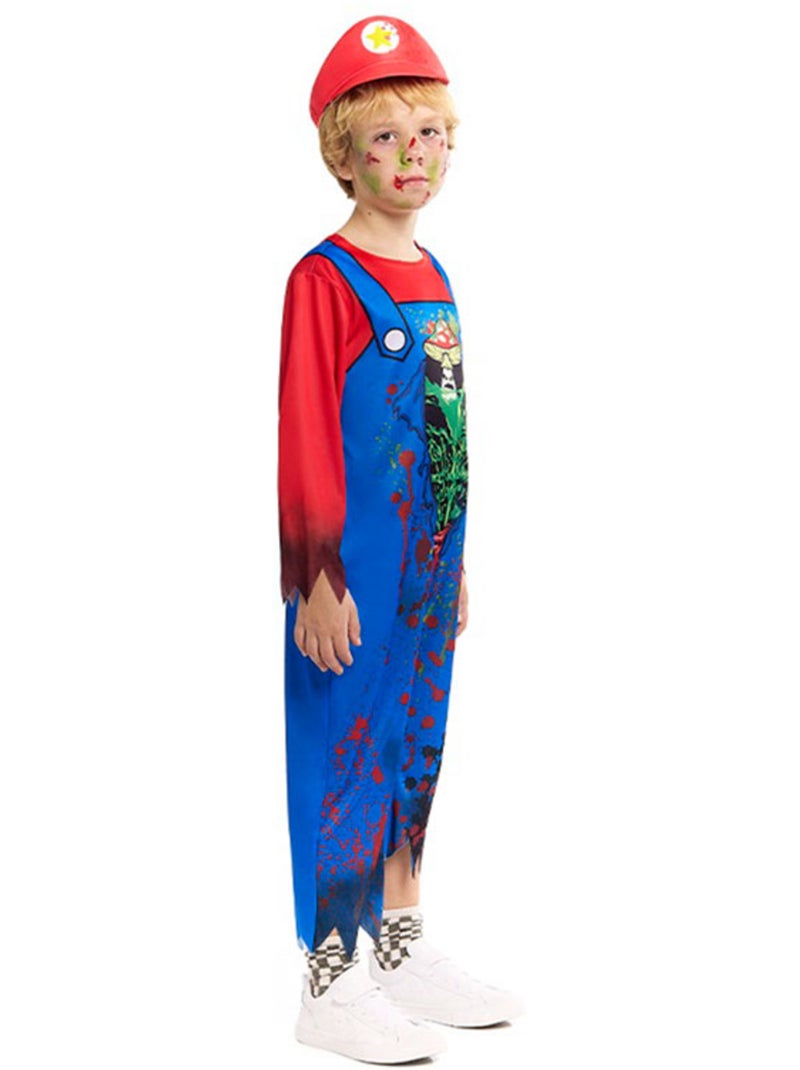 Costume de plombier zombie Multicolore - Kiabi