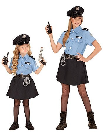 Costume de policier avec chapeau