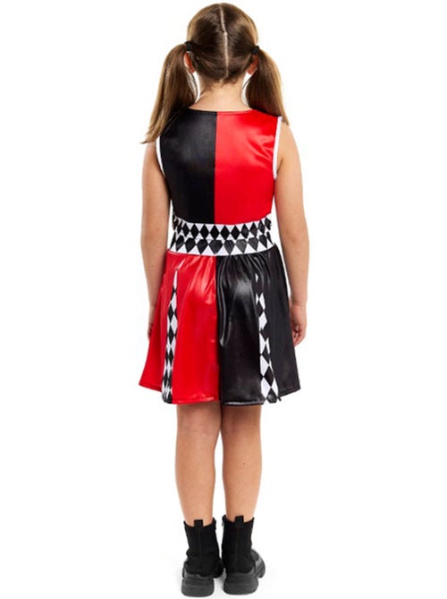 Costume de pom-pom girl arlequin dangereux - Kiabi