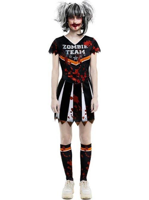 Costume de pom-pom girl de l'équipe zombie - Kiabi
