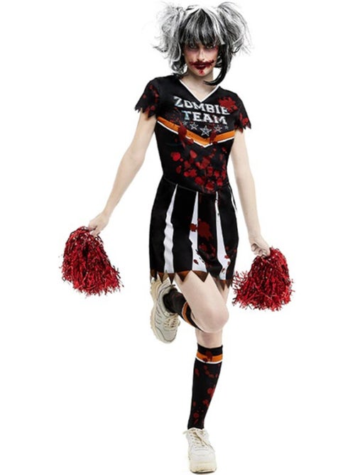 Costume de pom-pom girl de l'équipe zombie - Kiabi