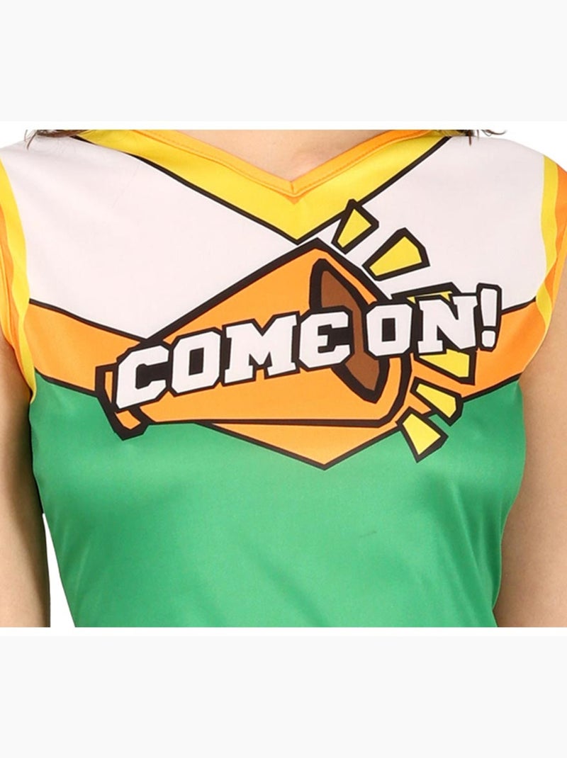 Costume de pom-pom girl Multicolore - Kiabi
