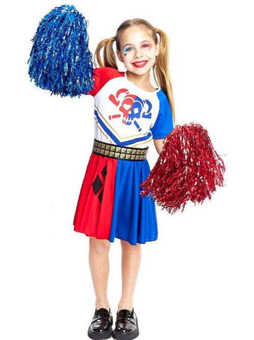 Costume de pom-pom girl sadique bicolore - Kiabi