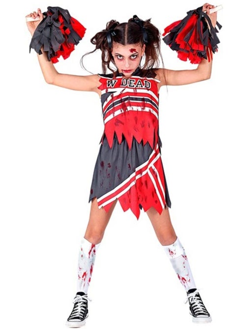 Costume de pom-pom girl zombie - Kiabi