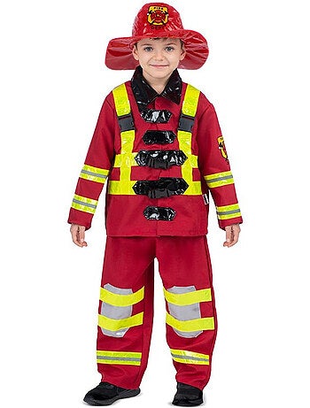 Costume de pompier avec casque