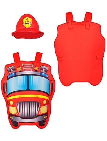 Costume de pompier avec chapeau