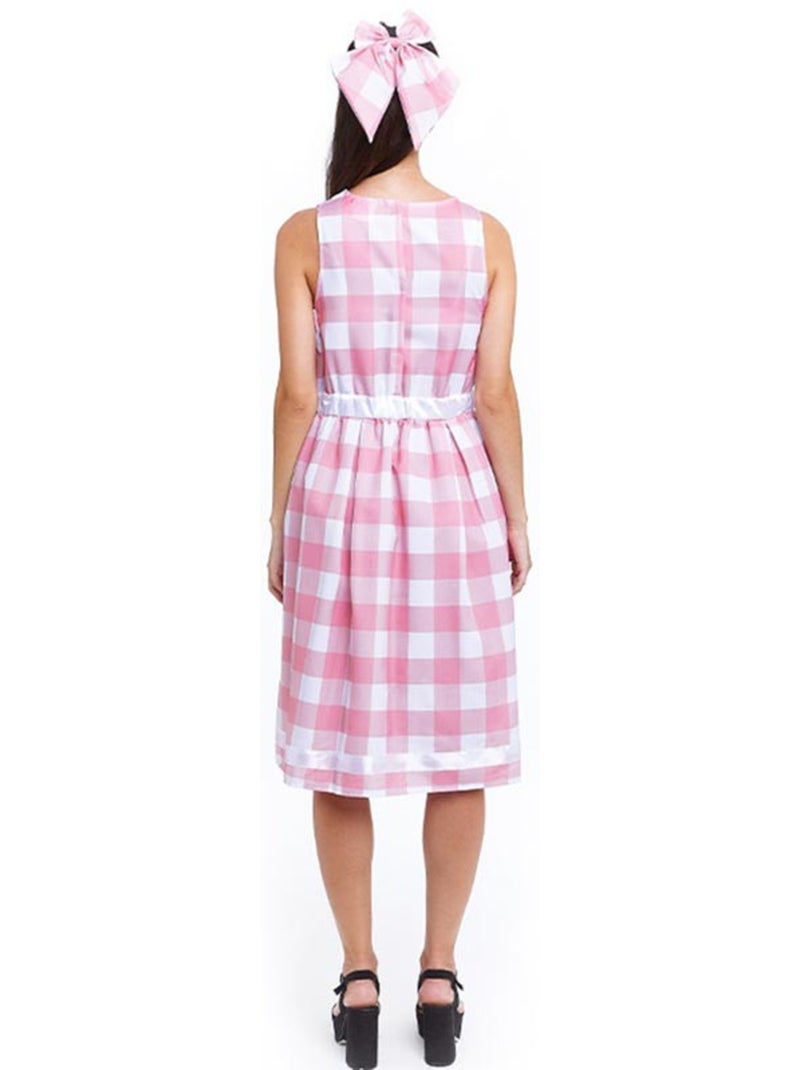 Costume de poupée à carreaux Multicolore - Kiabi