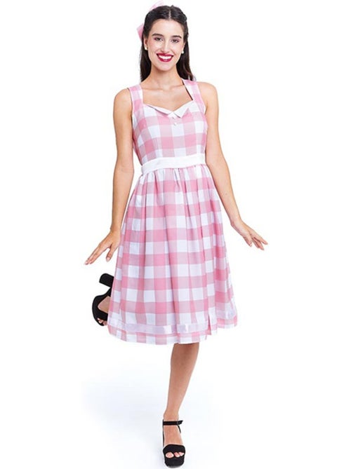 Costume de poupée à carreaux - Kiabi