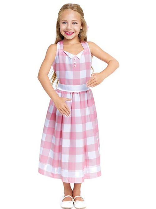 Costume de poupée à carreaux - Kiabi