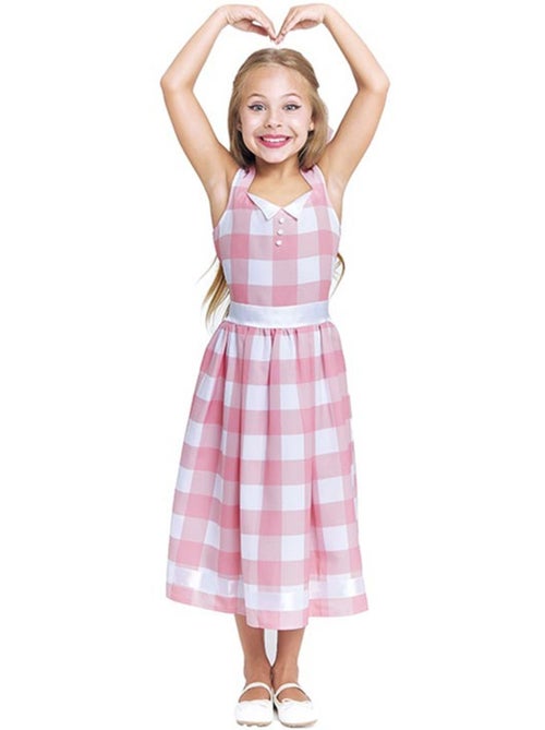 Costume de poupée à carreaux - Kiabi