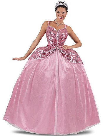Costume de princesse charmante avec jupon