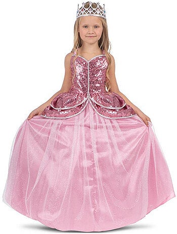 Costume de princesse charmante avec jupon