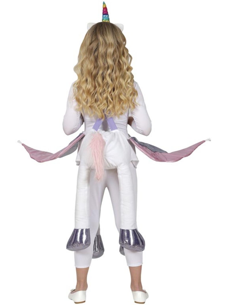 Costume de princesse chevauchant une licorne Multicolore - Kiabi