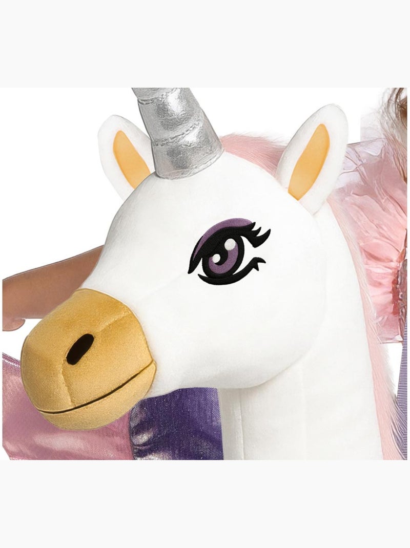 Costume de princesse chevauchant une licorne Multicolore - Kiabi