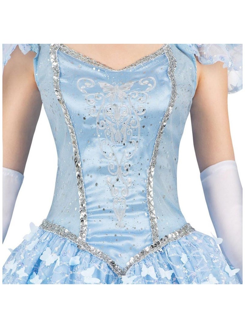 costume de princesse de conte de fées bleu clair Multicolore - Kiabi