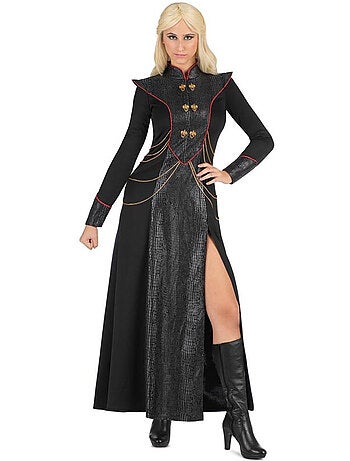 Costume de princesse dragon célèbre et sombre