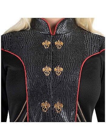 Costume de princesse dragon célèbre et sombre