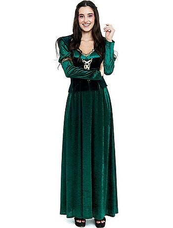 Costume de princesse médiévale sombre
