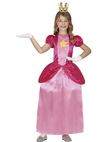 Costume de princesse star de jeu vidéo