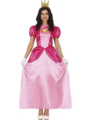 Costume de princesse star de jeu vidéo