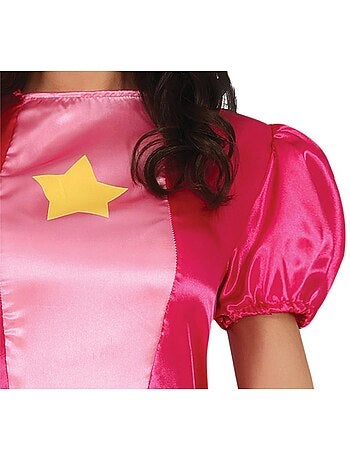 Costume de princesse star de jeu vidéo