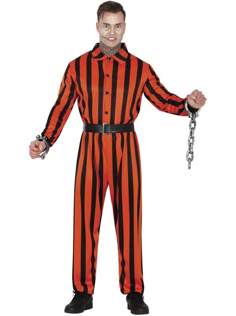 Costume de prisonnier arlequin Multicolore - Kiabi