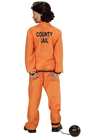Costume de prisonnier avec carte d'identité