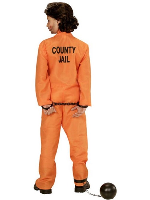 Costume de prisonnier avec carte d'identité - Kiabi
