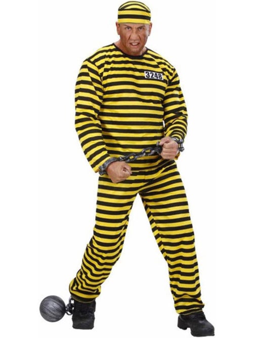 Costume de prisonnier rayé - Kiabi