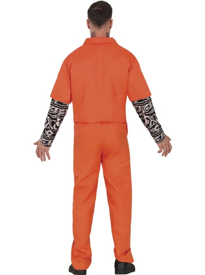 Costume de prisonnier tatoué Multicolore - Kiabi