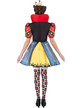 Costume de Reine de Cœur avec bas