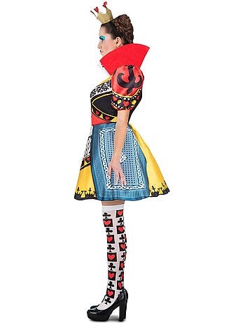 Costume de Reine de Cœur avec bas