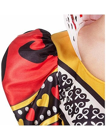 Costume de Reine de Cœur avec bas